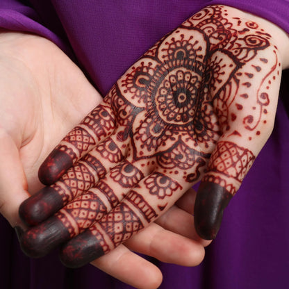 Mehndi Oil for Henna | Dark Stain Henna Essential Oil | Organic Bridal & Mehndi Blend for Long-Lasting Stain