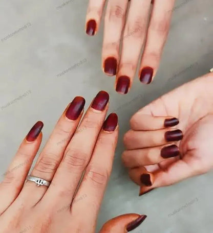 Halal Nail Henna Kit – Organic Natural Nail Color, Long-Lasting Plant-Based Nail Stain, Vegan & Chemical-Free Halal Nail Polish Alternative