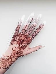 Henna Practice Hand Board | Reusable Acrylic Mehndi Practice Hand | White & Transparent Board for Beginners