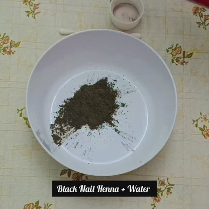 Instant Black Nail Henna – Wudhu Friendly | Halal | Waterproof & Long-Lasting | No Chemicals | Organic